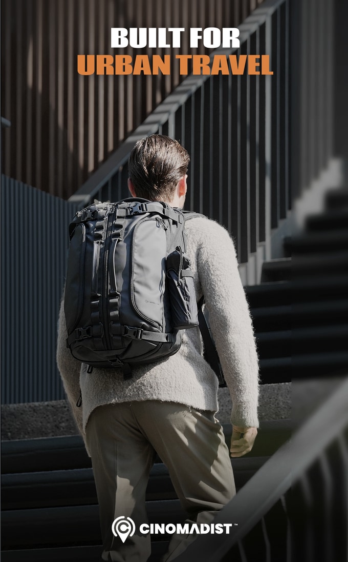 Cinomadist Motion A Backpack (28L) - Best Work & Travel Pack - Image 9