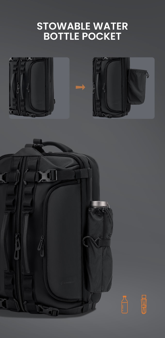 Cinomadist Motion A Backpack (28L) - Best Work & Travel Pack - Image 10