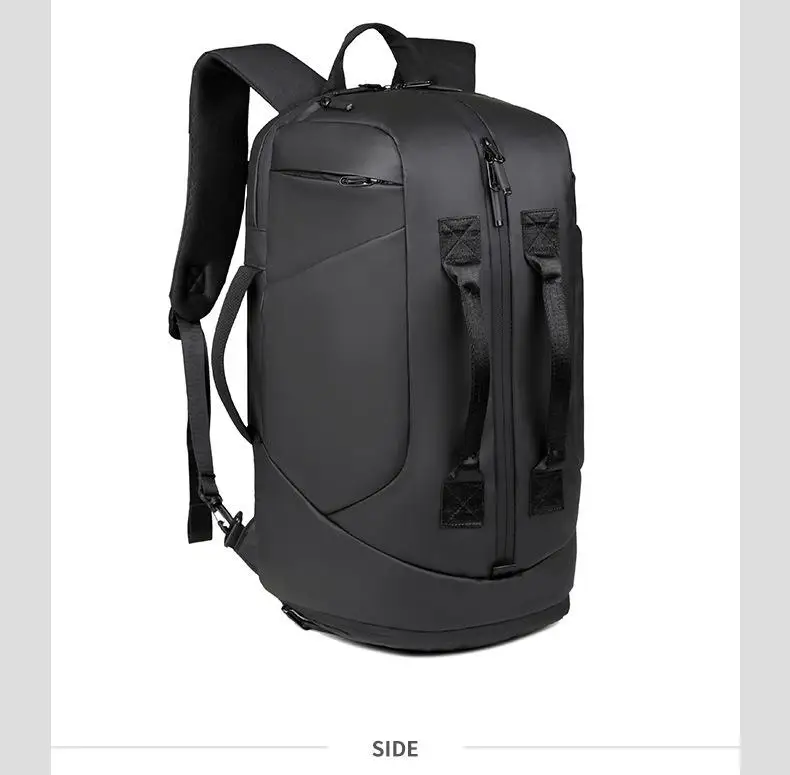 Men's Backpack Double-Back Portable Travel Backpack Large Capacity Water-Proof Backpack Multi-Functional Boarding Backpack - Image 19