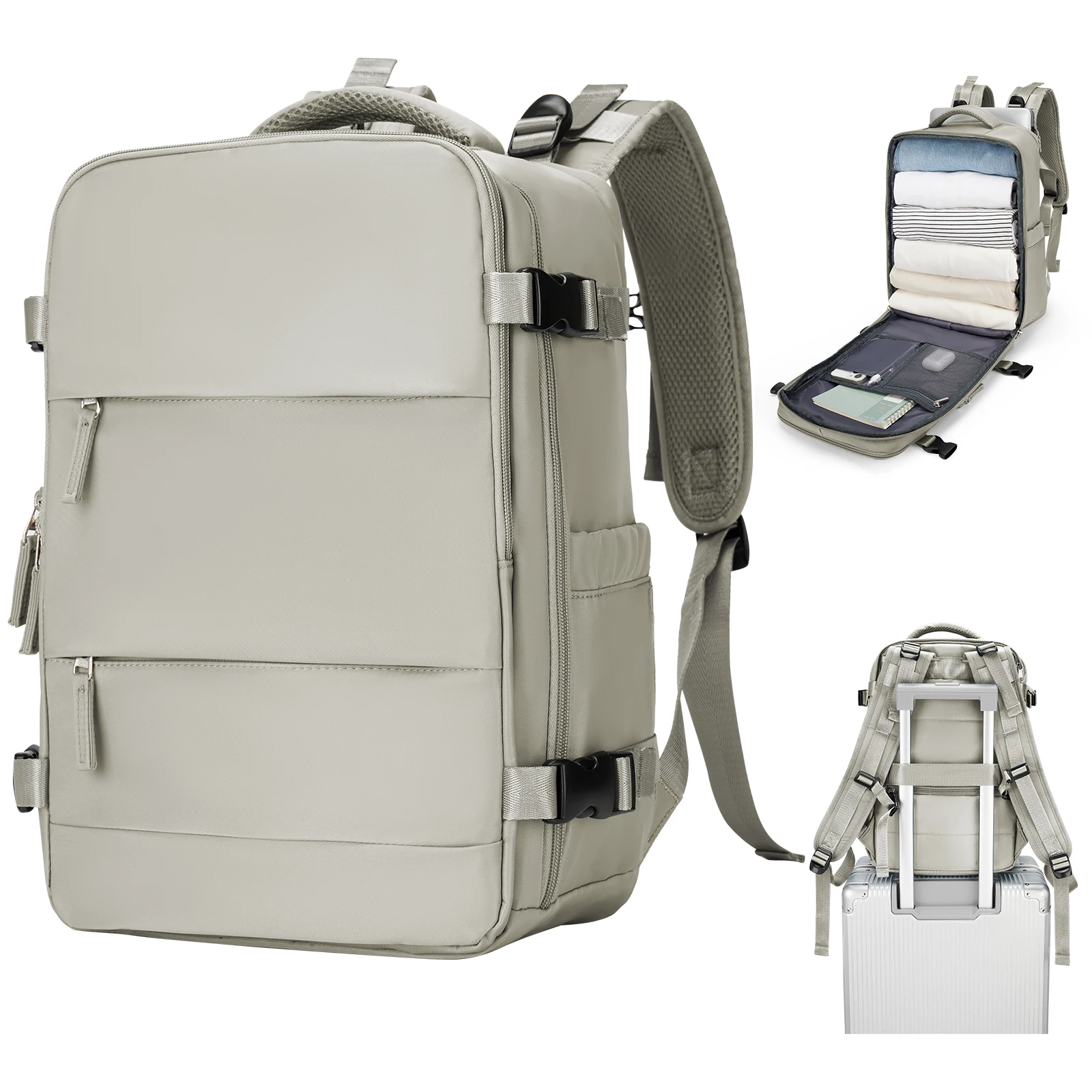 Multifunction Outdoor Backpack Big Capacity Travel Backpack For Women Men, Laptop Backpacks,Ryanair 40x20x25 Water Resistant Bag - Image 7