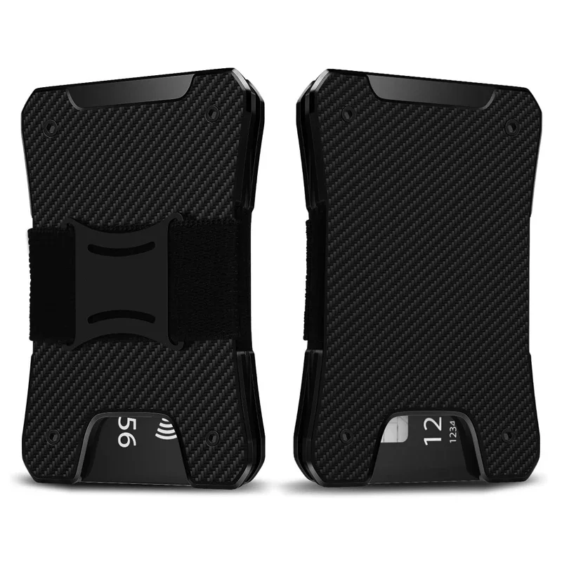 Metal Wallet for Men, Ergonomics Design Money Clip Wallet with Compass, Minimalist Slim Wallet with RFID Blocking - Image 10
