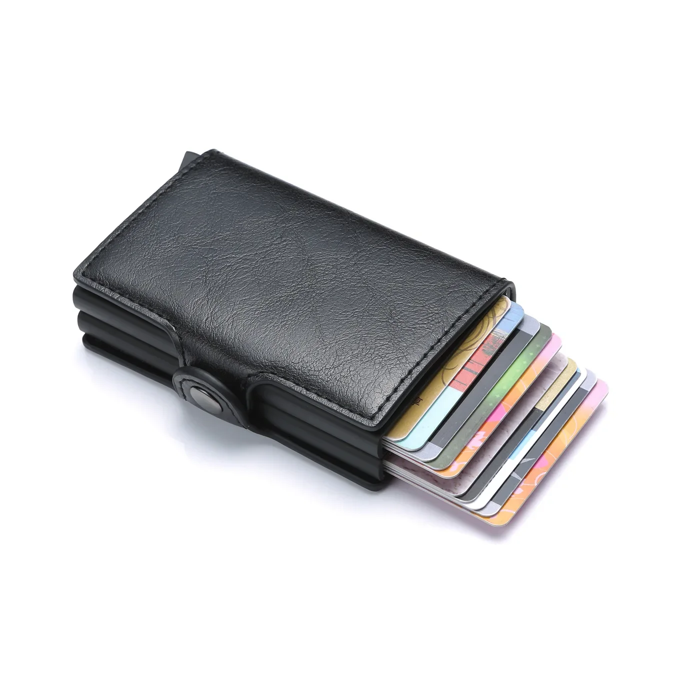 Rfid Men Card Wallets Carbon Fiber Slim Mini Wallet 14 Card Holders Small Money Bag Male Purses - Image 18
