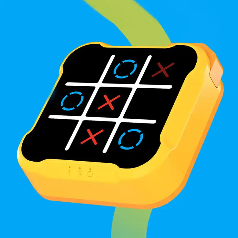 Tic-Tac-Toe Board Board Multifunctional Electronic Games Montessori Puzzle Table Game Chess Chess Set Portable For Adults Kids - Image 5