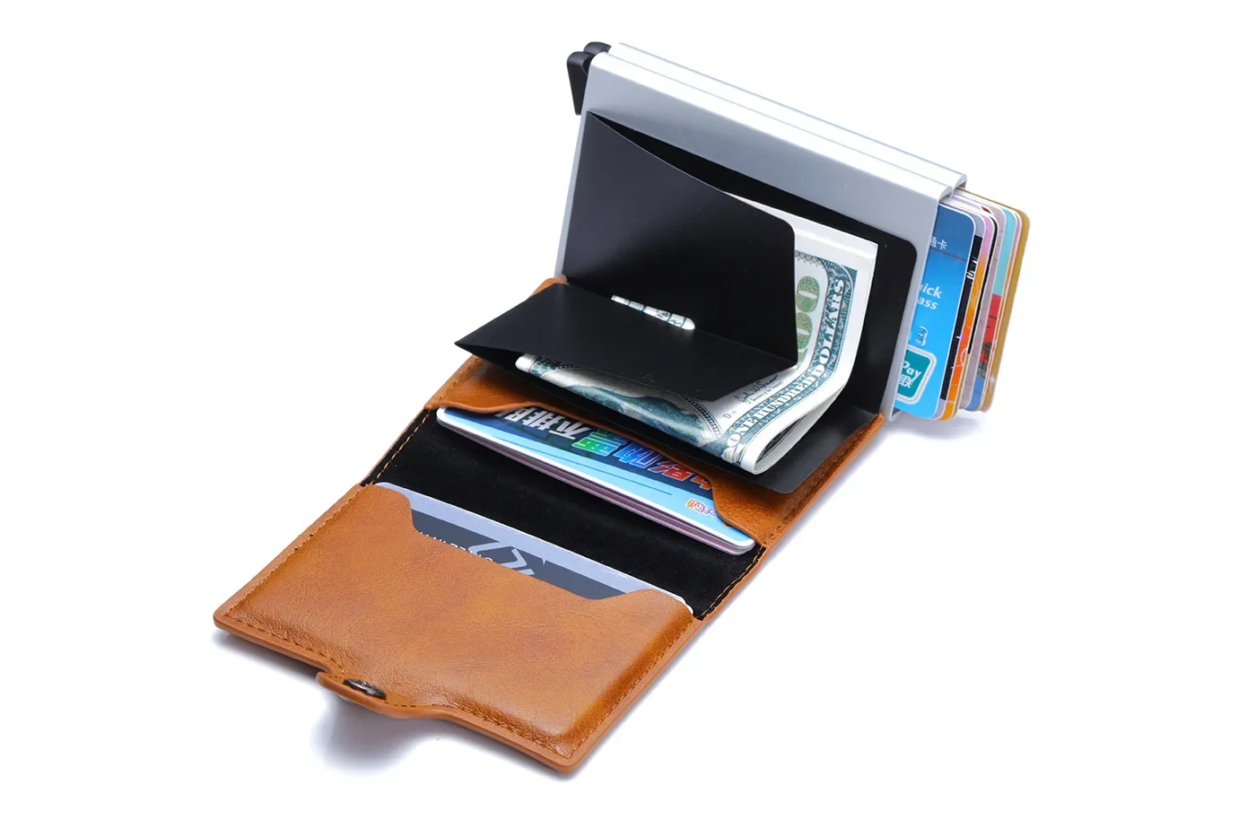 Rfid Men Card Wallets Carbon Fiber Slim Mini Wallet 14 Card Holders Small Money Bag Male Purses - Image 19