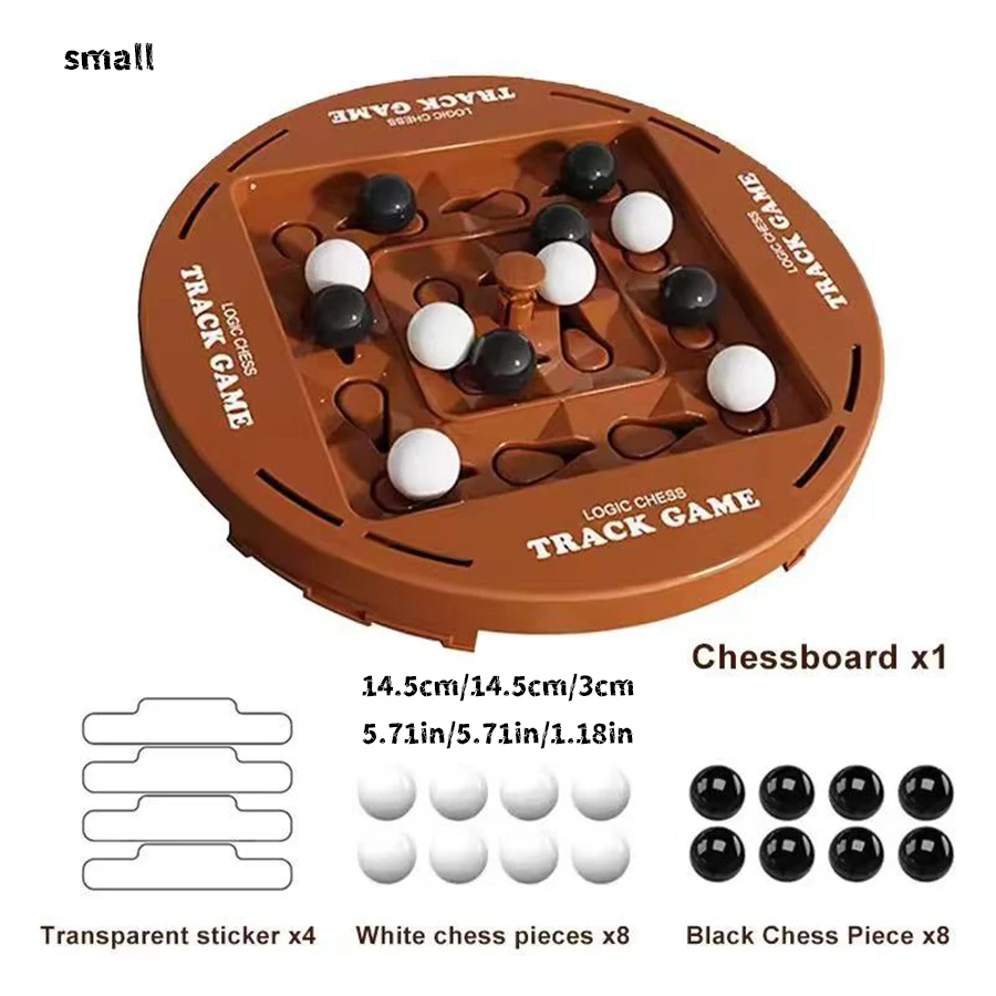 1set- Logic Chess Games Pair Battle Black and White Thinking Training Brain Boosting Intelligence Kids Board Game PartyToys - Image 8