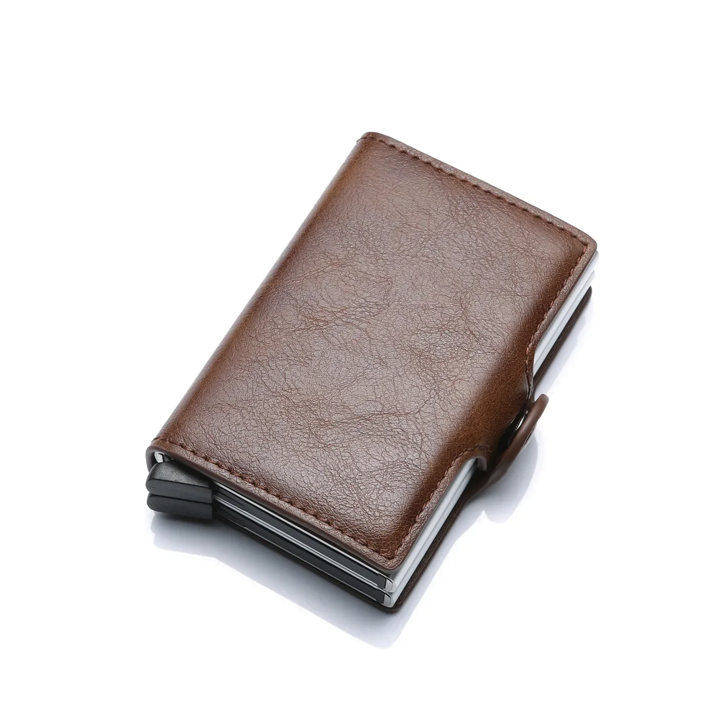 Rfid Men Card Wallets Carbon Fiber Slim Mini Wallet 14 Card Holders Small Money Bag Male Purses - Image 12