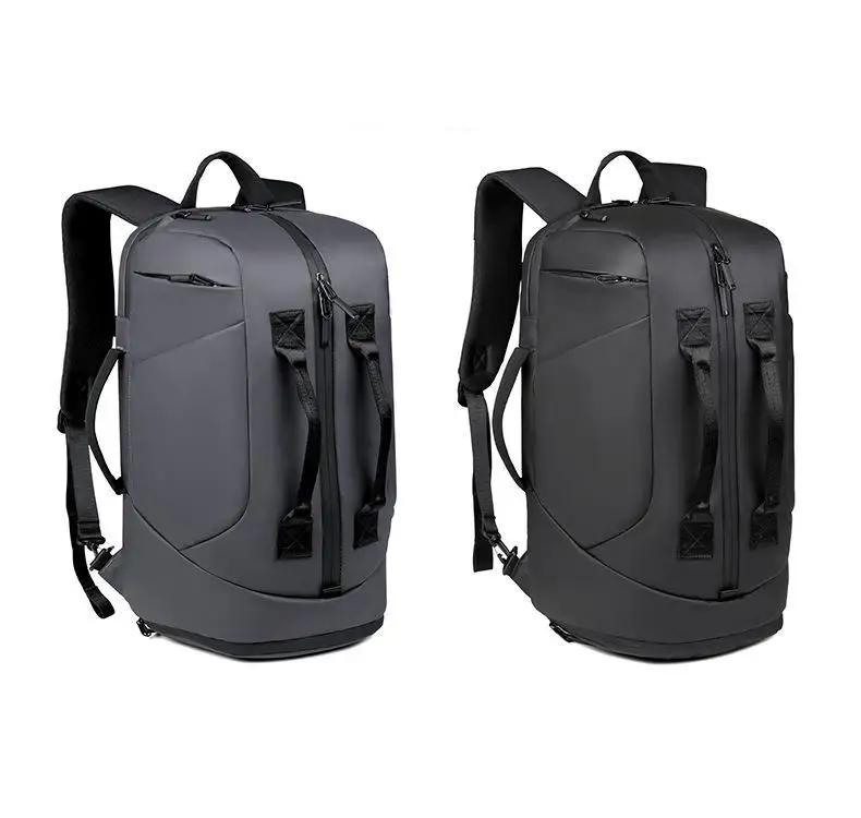 Men's Backpack Double-Back Portable Travel Backpack Large Capacity Water-Proof Backpack Multi-Functional Boarding Backpack - Image 10