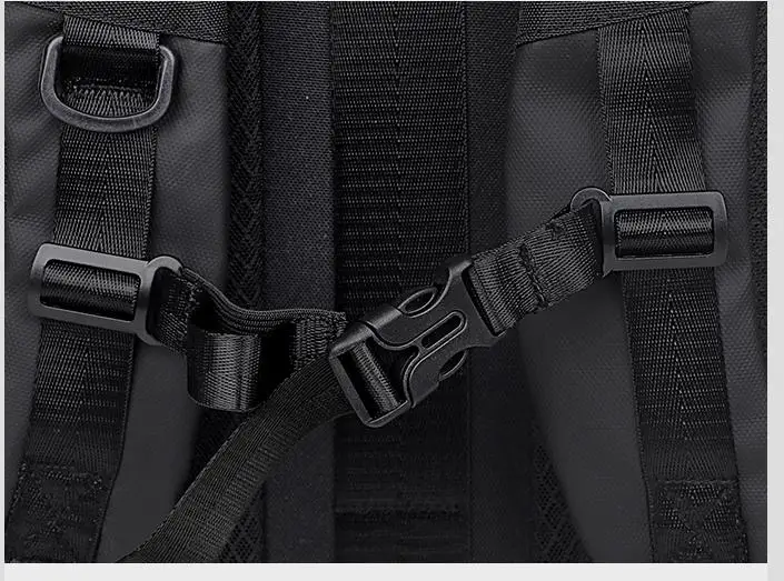 Men's Backpack Double-Back Portable Travel Backpack Large Capacity Water-Proof Backpack Multi-Functional Boarding Backpack - Image 25