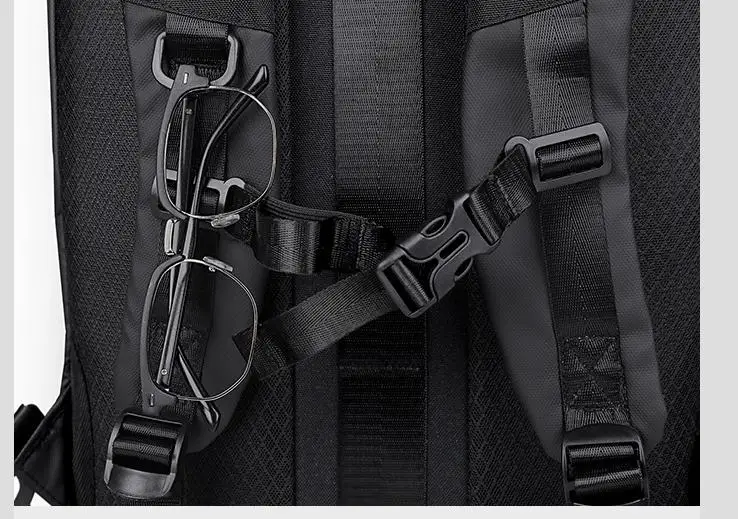 Men's Backpack Double-Back Portable Travel Backpack Large Capacity Water-Proof Backpack Multi-Functional Boarding Backpack - Image 26