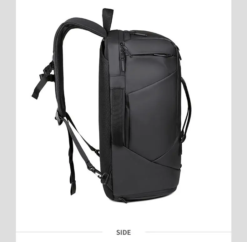 Men's Backpack Double-Back Portable Travel Backpack Large Capacity Water-Proof Backpack Multi-Functional Boarding Backpack - Image 20
