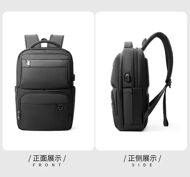 Backpack Men's Premium Backpack Backpack One Pack Multi-purpose Business Computer Bag Men's Large Capacity Backpack - Image 17