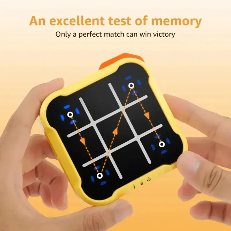 Tic-Tac-Toe Board Board Multifunctional Electronic Games Montessori Puzzle Table Game Chess Chess Set Portable For Adults Kids - Image 10