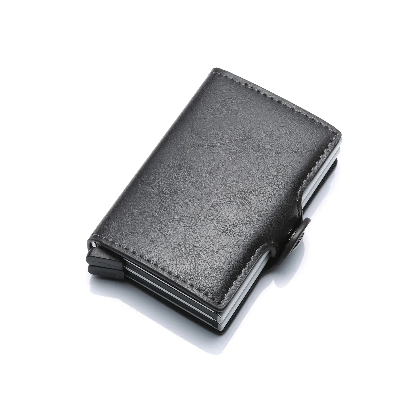 Rfid Men Card Wallets Carbon Fiber Slim Mini Wallet 14 Card Holders Small Money Bag Male Purses - Image 17