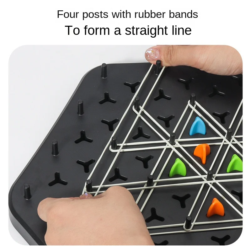 Chain Triangle Chess Splendor Duel Board Game Strategy Game for Kids and Adults Fun Family Game Logic Chess Track Tables Game - Image 3