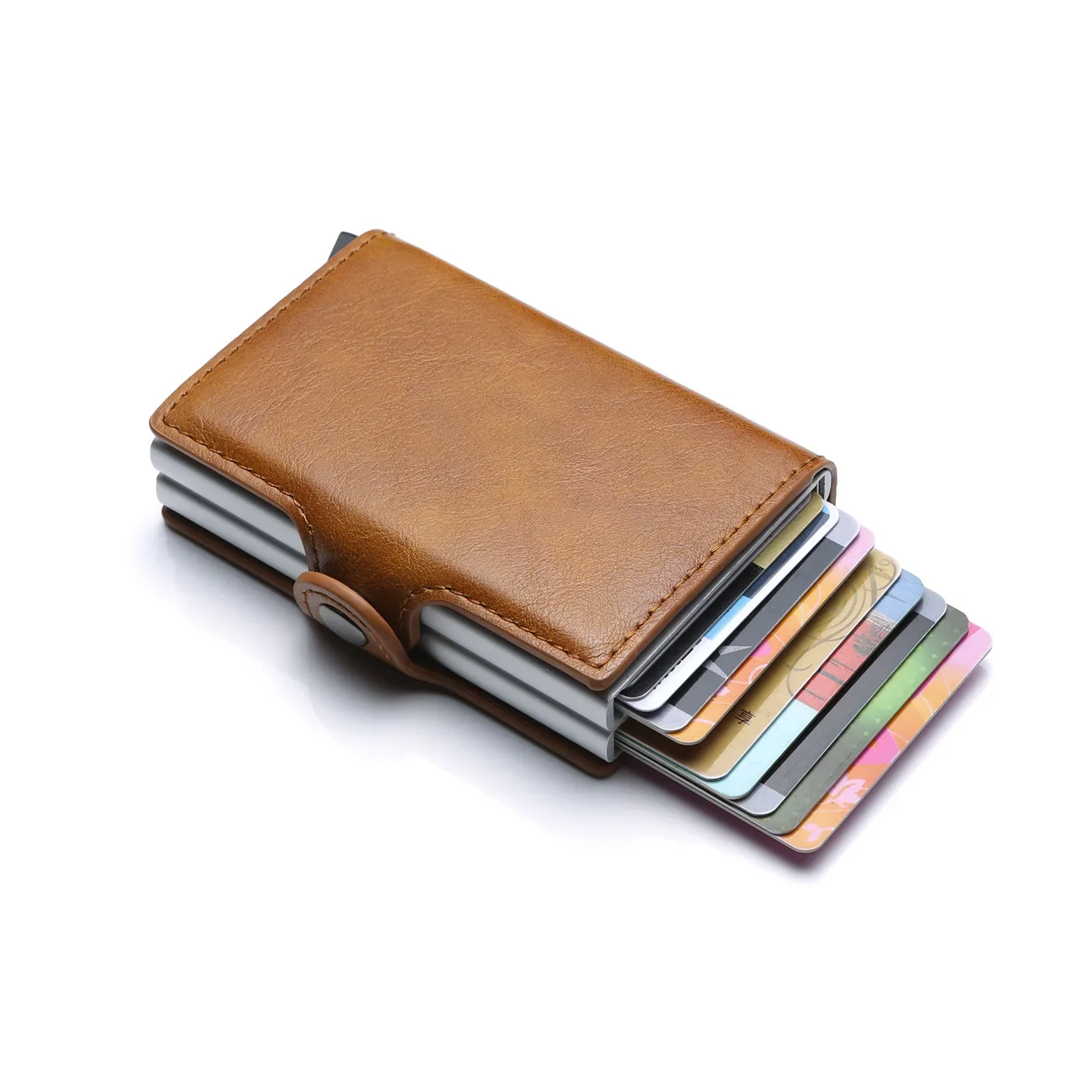 Rfid Men Card Wallets Carbon Fiber Slim Mini Wallet 14 Card Holders Small Money Bag Male Purses - Image 13