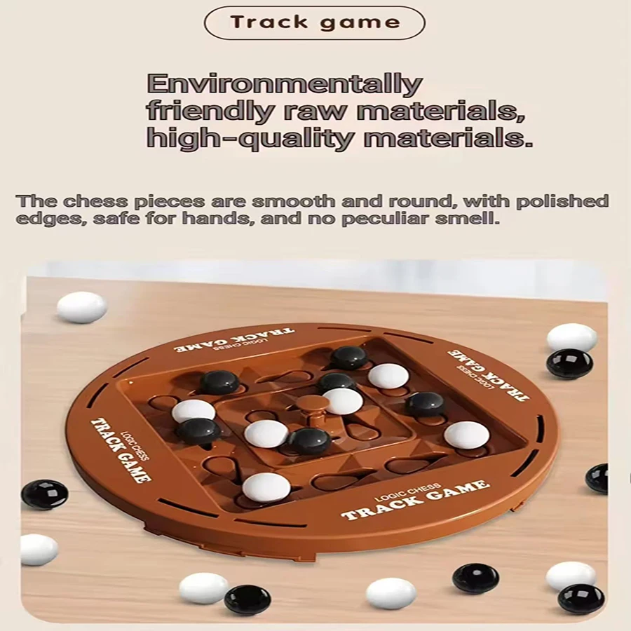 1set- Logic Chess Games Pair Battle Black and White Thinking Training Brain Boosting Intelligence Kids Board Game PartyToys - Image 11