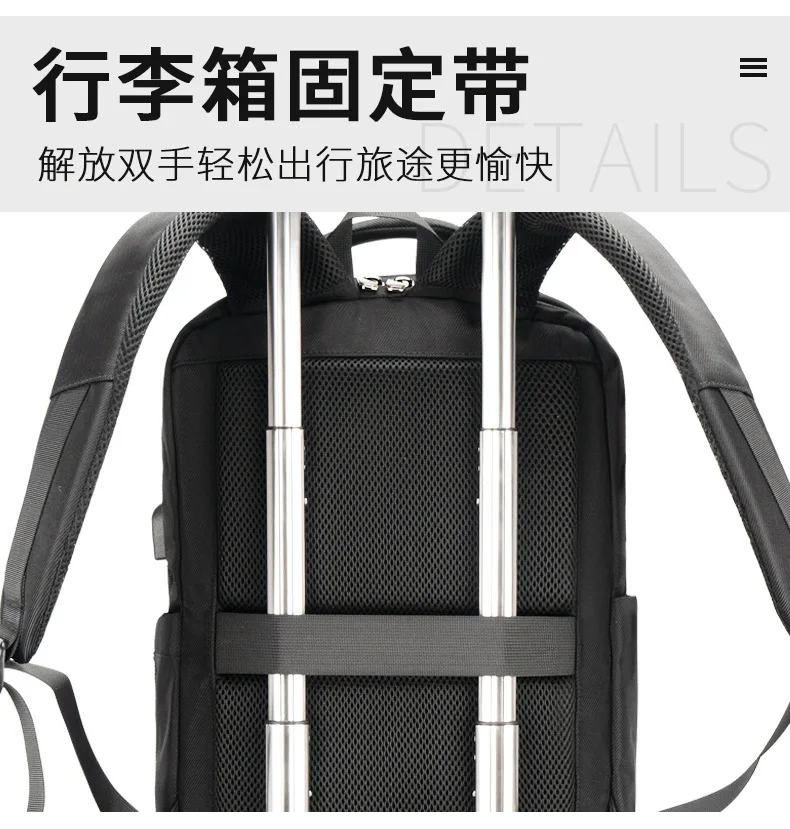 Backpack Men's Premium Backpack Backpack One Pack Multi-purpose Business Computer Bag Men's Large Capacity Backpack - Image 21
