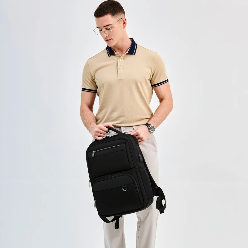 Backpack Men's Premium Backpack Backpack One Pack Multi-purpose Business Computer Bag Men's Large Capacity Backpack - Image 2