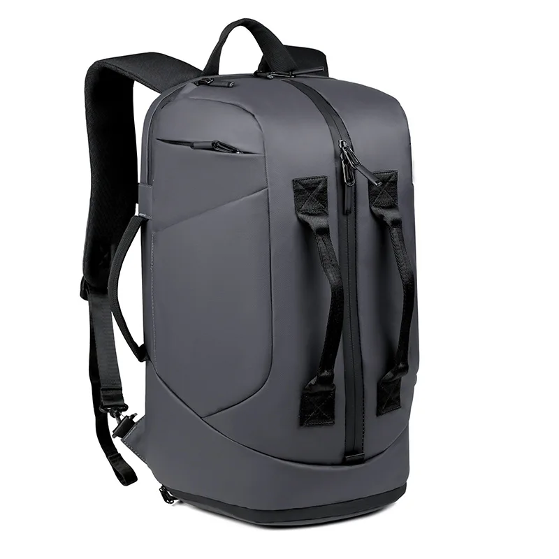 Men's Backpack Double-Back Portable Travel Backpack Large Capacity Water-Proof Backpack Multi-Functional Boarding Backpack - Image 3