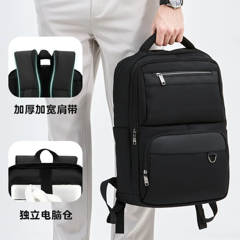 Backpack Men's Premium Backpack Backpack One Pack Multi-purpose Business Computer Bag Men's Large Capacity Backpack - Image 3