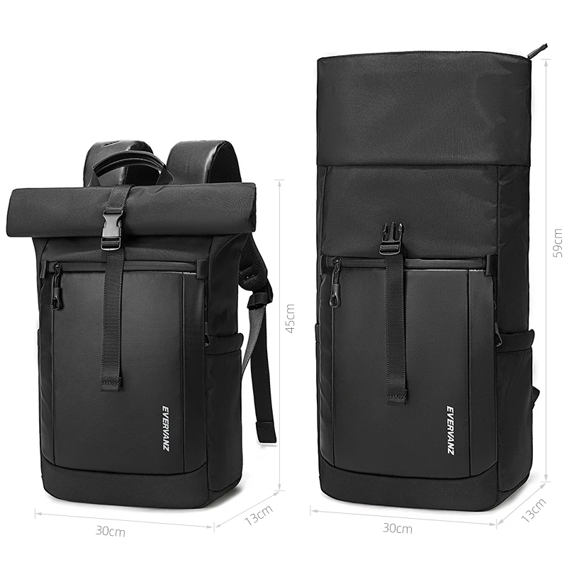 Fashionable large-capacity computer backpack for dual-shoulder carrying. Casual dual-shoulder bag. Lightweight backpack suitable